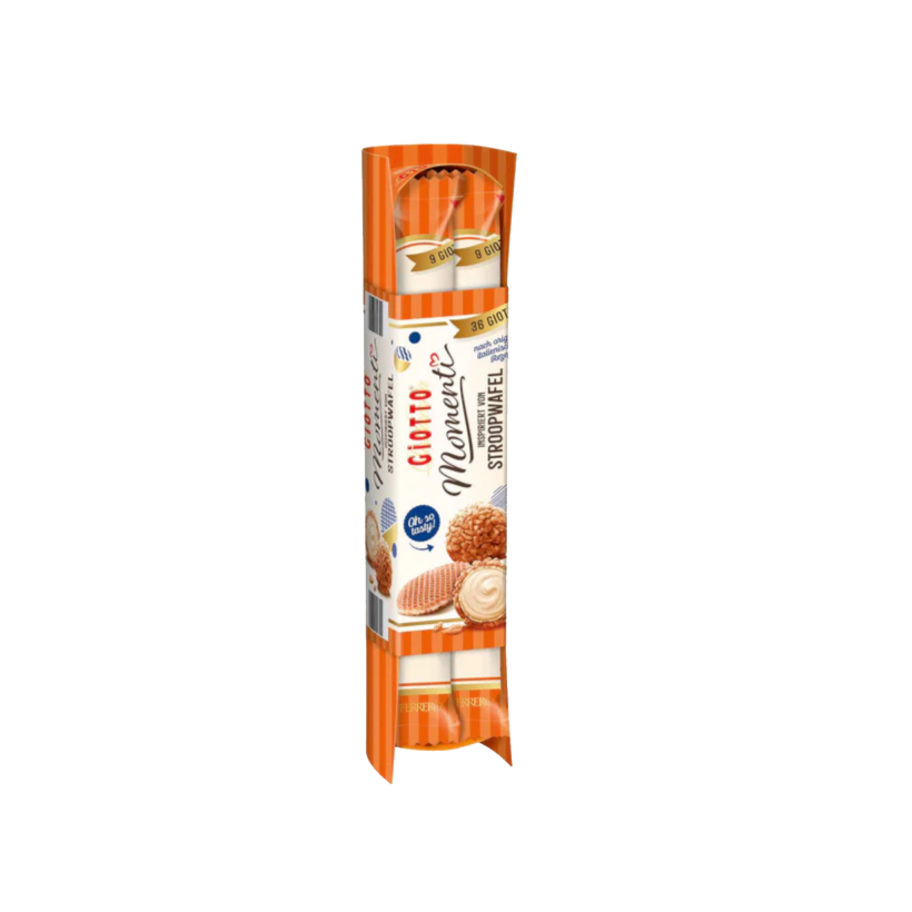Ferrero Giotto Momenti Stroopwafel Mini Pastry Balls 154g SIDE